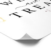 Poster Fleur sauvage de printemps Sucres et friandises Ma (Coin)