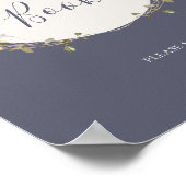 Poster Fleur sauvage de printemps | Symbole du livre d'hô (Coin)