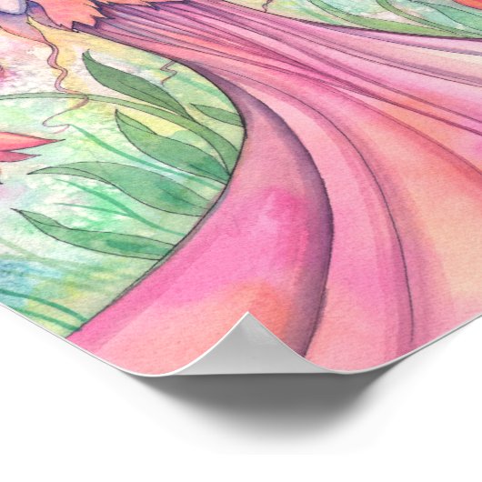 Poster fleur sauvage Fairy Imprimer (Coin)