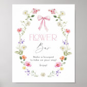 Poster Fleur sauvage Flower bar Baby in Bloom (Devant)
