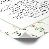 Poster Fleur sauvage Garden Late Night Diapés (Coin)