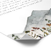 Poster Fleur sauvage HEIDI Montagne Diapeurs nocturnes Ba (Coin)