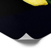 Poster Fleur sauvage jaune (Coin)