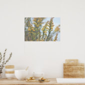 Poster Fleur sauvage jaune (Cuisine)