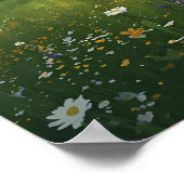 Poster Fleur sauvage Mountain Escape - Vibrant Nature Wal (Coin)