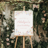 Poster Fleur sauvage n'est-elle pas magnifique signe d'an