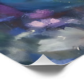 Poster Fleur sauvage romantique Meadow Girl (Coin)