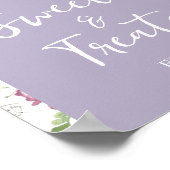 Poster Fleur sauvage Wild ONE Papillon doux & Traitements (Coin)