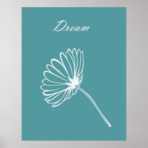 Poster Fleur Simple
