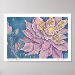 Poster Fleur surnaturelle