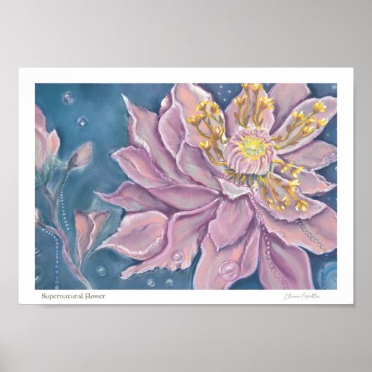 Poster Fleur surnaturelle (Devant)