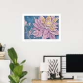 Poster Fleur surnaturelle (Bureau à domicile)