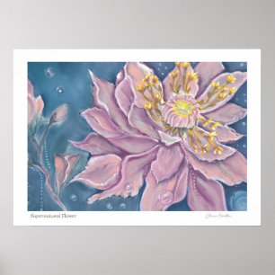 Poster Fleur surnaturelle