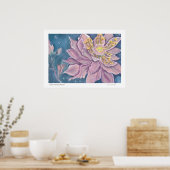 Poster Fleur surnaturelle (Cuisine)