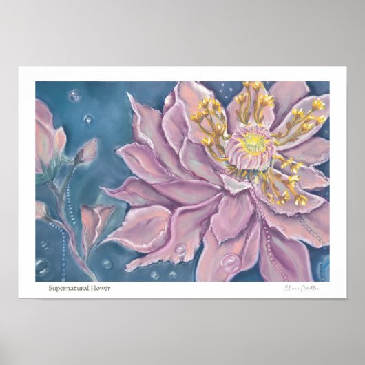 Poster Fleur surnaturelle (Devant)