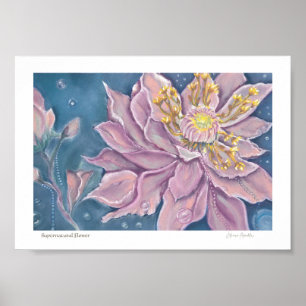 Poster Fleur surnaturelle