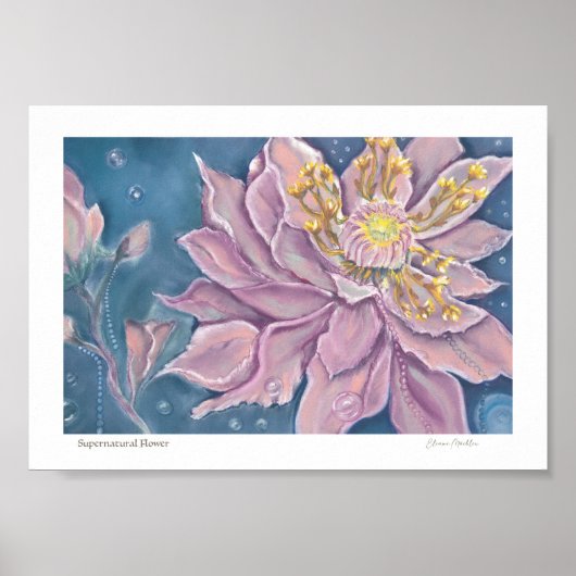 Poster Fleur surnaturelle (Devant)