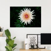 Poster fleur une nuit cool (Bureau à domicile)