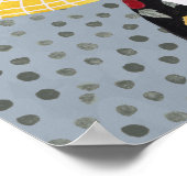 Poster Fleur Vase fille (Coin)