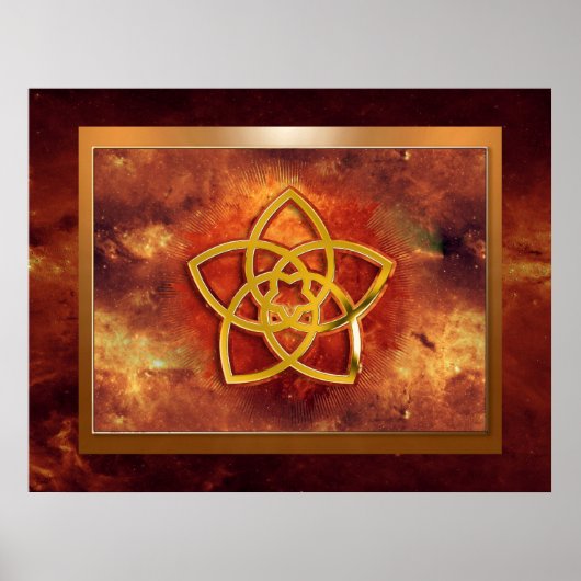 Poster Fleur Vénus (Devant)