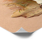 Poster Fleur victorienne (Coin)