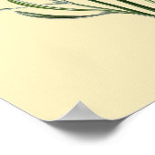 Poster Fleur vintage Lavande #3 (Coin)