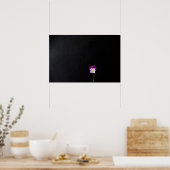 Poster Fleur violet wapcn (Cuisine)