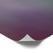 Poster Fleur violette de prairie (Coin)