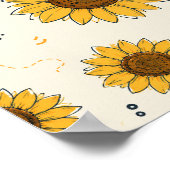 Poster Fleurir comme un tournesol (Coin)