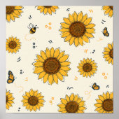 Poster Fleurir comme un tournesol (Devant)