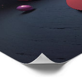 Poster Fleurir - Style d'art de rendu 3D abstrait (Coin)