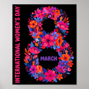 Poster Fleuriste journée internationale des femmes 2026 f