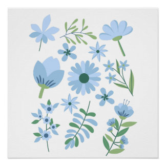 Poster Fleurs