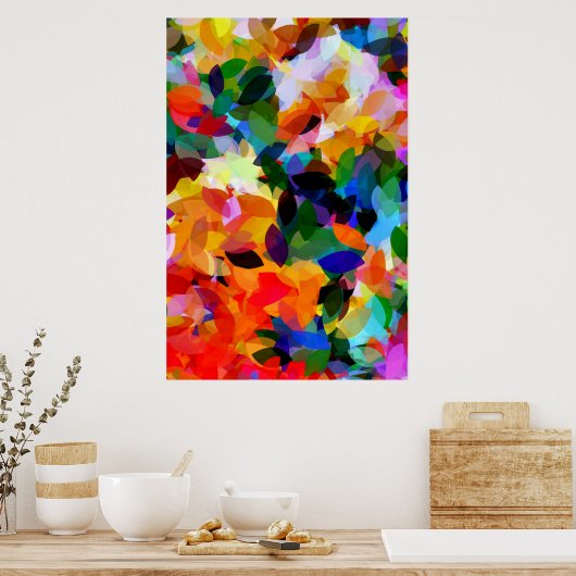 POSTER FLEURS (Cuisine)