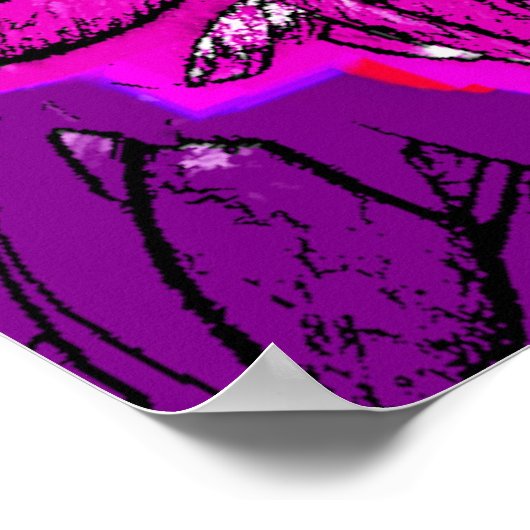 POSTER FLEURS (Coin)