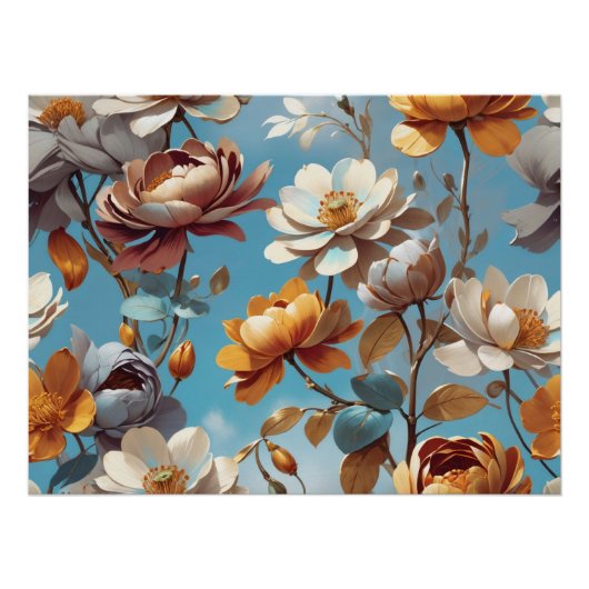 Poster Fleurs (Devant)