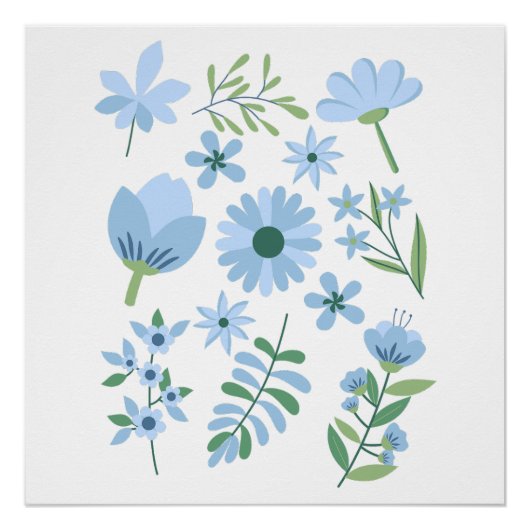 Poster Fleurs (Devant)