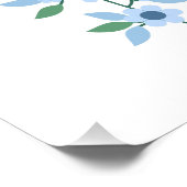 Poster Fleurs (Coin)