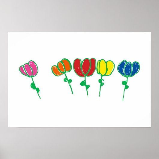 Poster Fleurs (Devant)