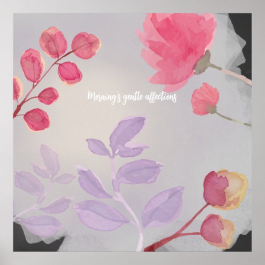 Poster Fleurs (Devant)