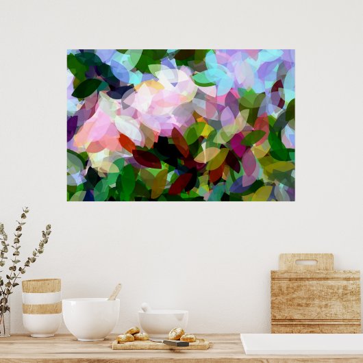 POSTER FLEURS (Cuisine)