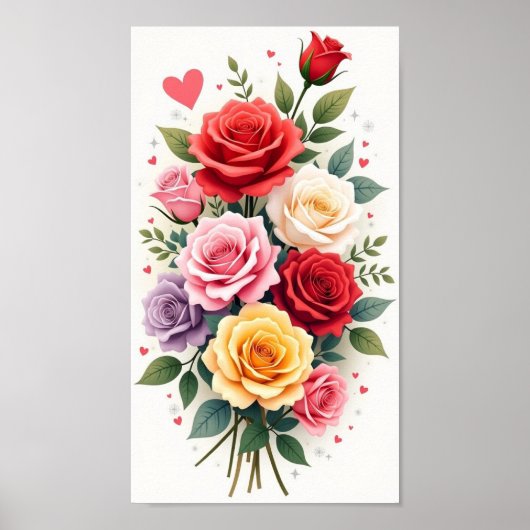 Poster Fleurs (Devant)