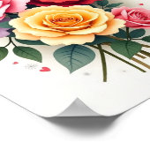 Poster Fleurs (Coin)