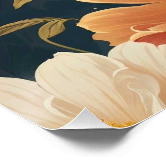 Poster Fleurs (Coin)