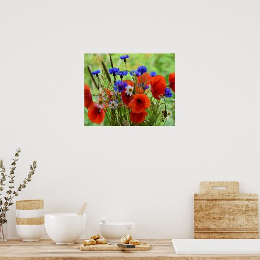 Poster Fleurs (Cuisine)