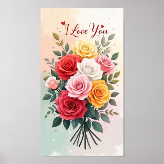 Poster Fleurs (Devant)