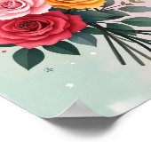 Poster Fleurs (Coin)