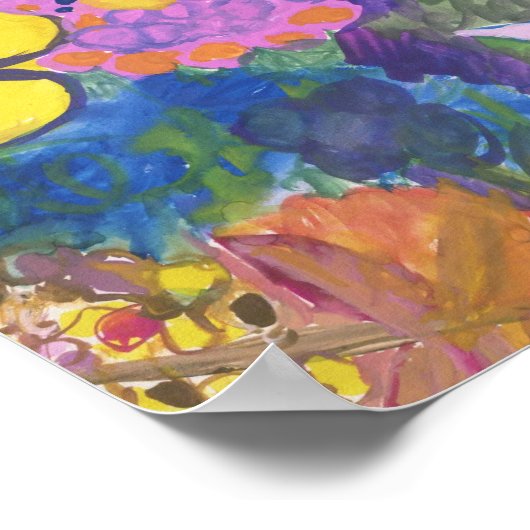 Poster Fleurs (Coin)