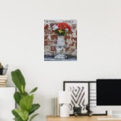 Poster Fleurs 16x20 (Bureau à domicile)