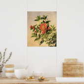 Poster Fleurs, 1835 (Cuisine)